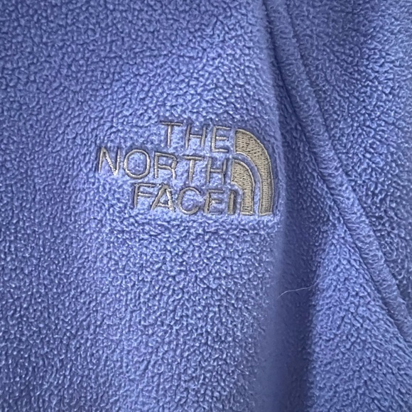 The North Face Periwinkle Fleece Zip Up Jacket Women’s sz Small - Picture 2 of 8